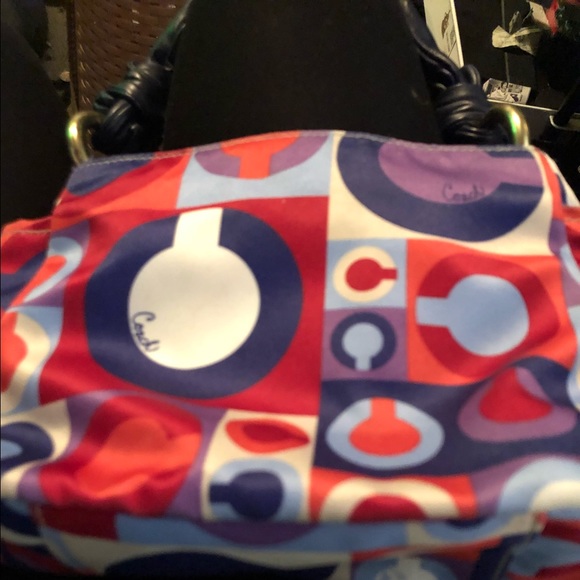 Colorful Coach purse. - Picture 2 of 2